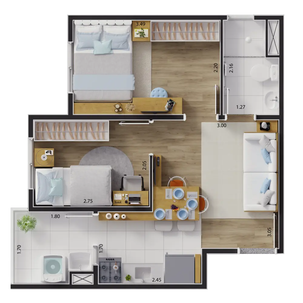 Imagem Apartamento com 2 Quartos à Venda, 36 m²em Jardim São Paulo(Zona Leste) - São Paulo Imagem Apartamento com 2 Quartos à Venda, 36 m²em Jardim São Paulo(Zona Leste) - São Paulo