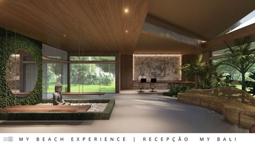 Imagem Flat com 1 Quarto à Venda, 25 m²em muro alto - Ipojuca