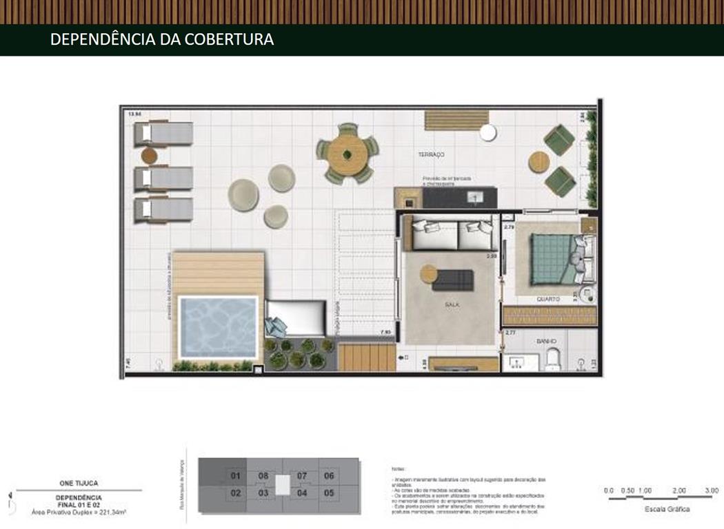Imagem Cobertura com 4 Quartos à Venda, 221 m²em Tijuca - Rio de Janeiro