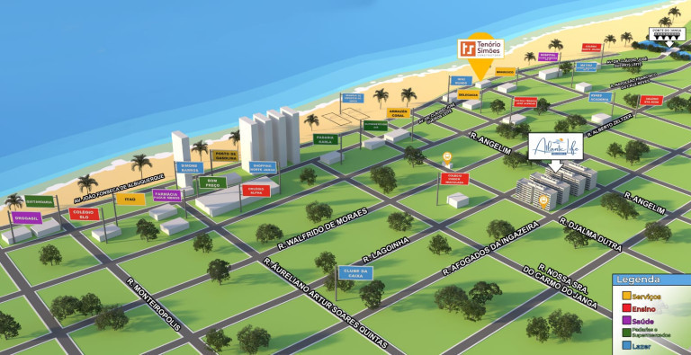 Imagem Apartamento com 2 Quartos à Venda,  em Janga - Paulista