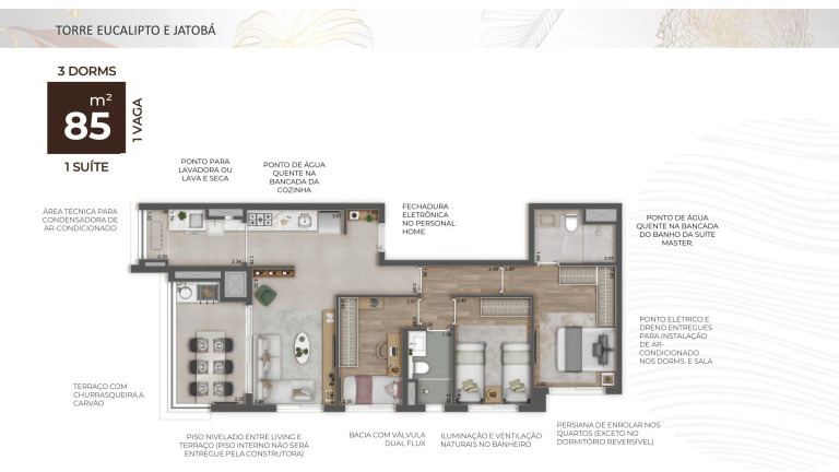 Imagem Apartamento com 3 Quartos à Venda,  em Vila Pirajussara - São Paulo