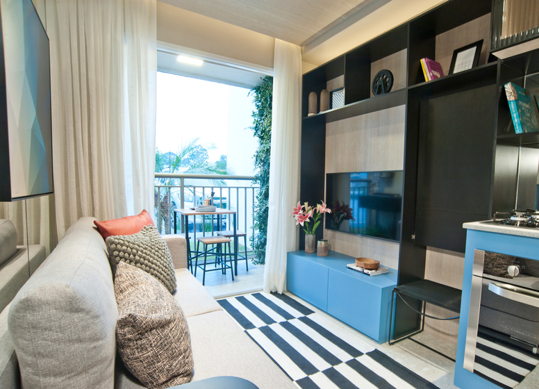 Imagem Apartamento com 1 Quarto à Venda, 27 m²em Jardim Caravelas - São Paulo