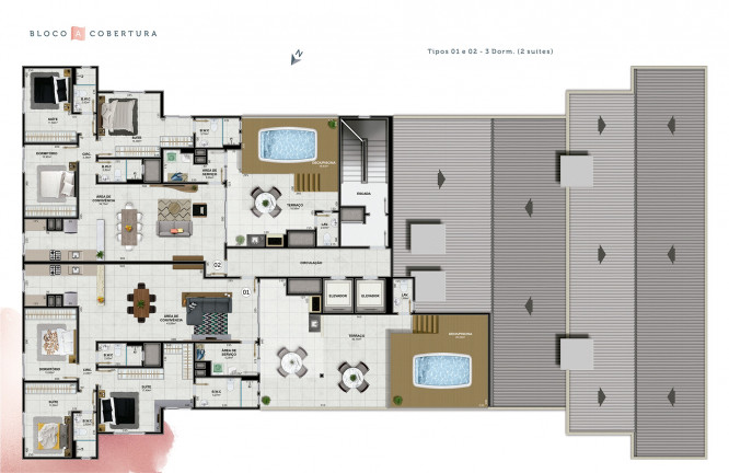 Imagem Apartamento com 3 Quartos à Venda, 75 m² em Santa Catarina - Criciúma Imagem Apartamento com 3 Quartos à Venda, 75 m² em Santa Catarina - Criciúma