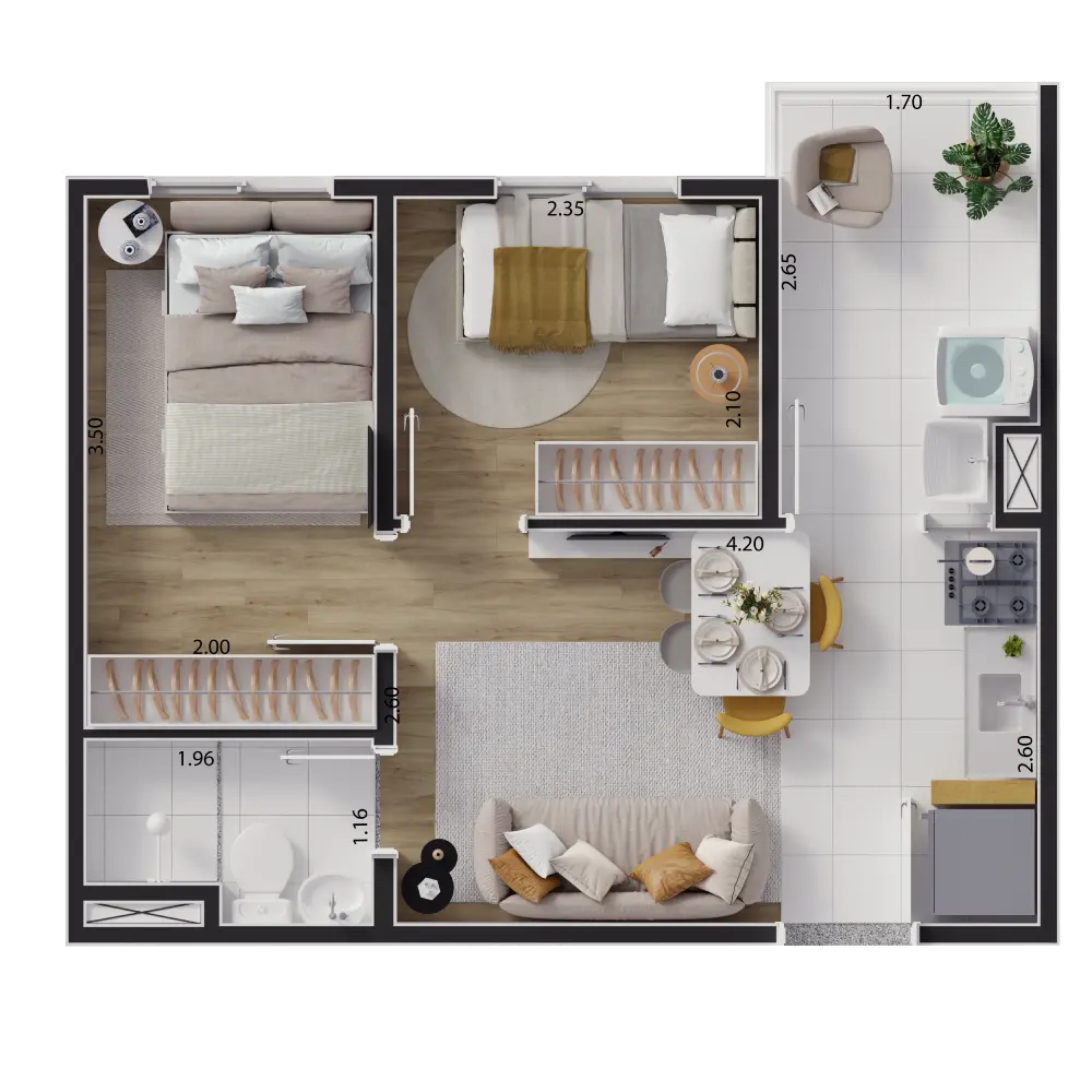 Imagem Apartamento com 2 Quartos à Venda, 36 m²em Jardim São Paulo(Zona Leste) - São Paulo Imagem Apartamento com 2 Quartos à Venda, 36 m²em Jardim São Paulo(Zona Leste) - São Paulo
