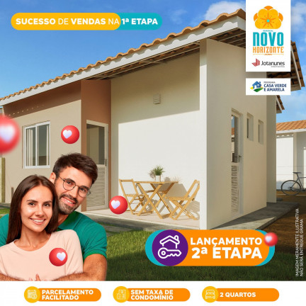 Imagem Casa com 2 Quartos à Venda, 46 m² em Piranga - Juazeiro