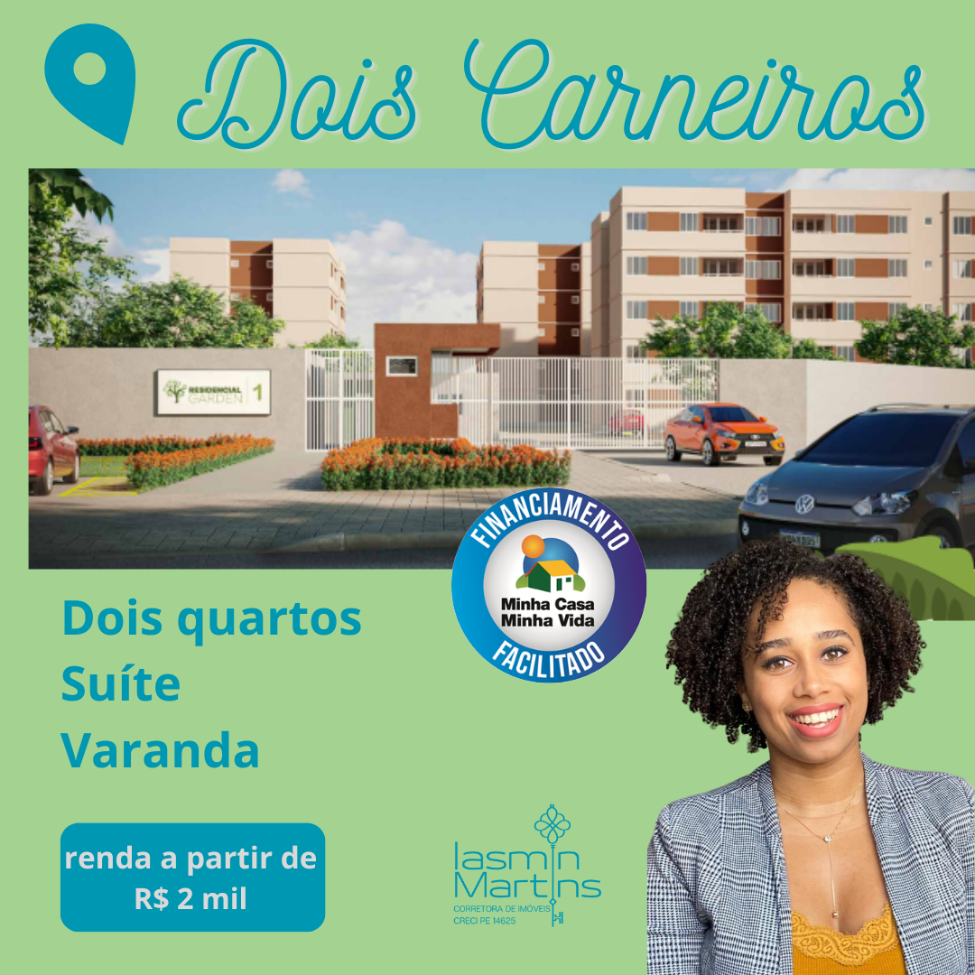 Apartamento com 2 Quartos à Venda, 50 m²em Dois Carneiros - Jaboatão dos Guararapes