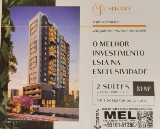 Imagem Apartamento com 2 Quartos à Venda, 81 m² em Vila Mariana - São Paulo Imagem Apartamento com 2 Quartos à Venda, 81 m² em Vila Mariana - São Paulo