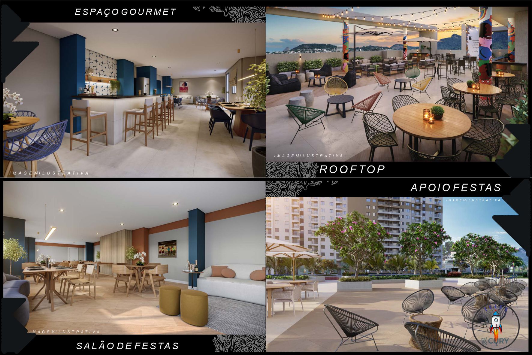 Imagem Edifício Residencial com 2 Quartos à Venda, 53 m²em Santo Cristo - Rio de Janeiro