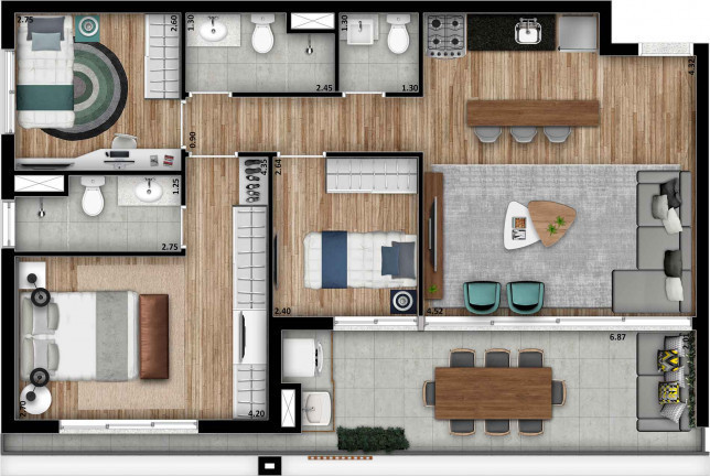 Imagem Apartamento com 3 Quartos à Venda, 85 m² em Vila Mariana - São Paulo Imagem Apartamento com 3 Quartos à Venda, 85 m² em Vila Mariana - São Paulo