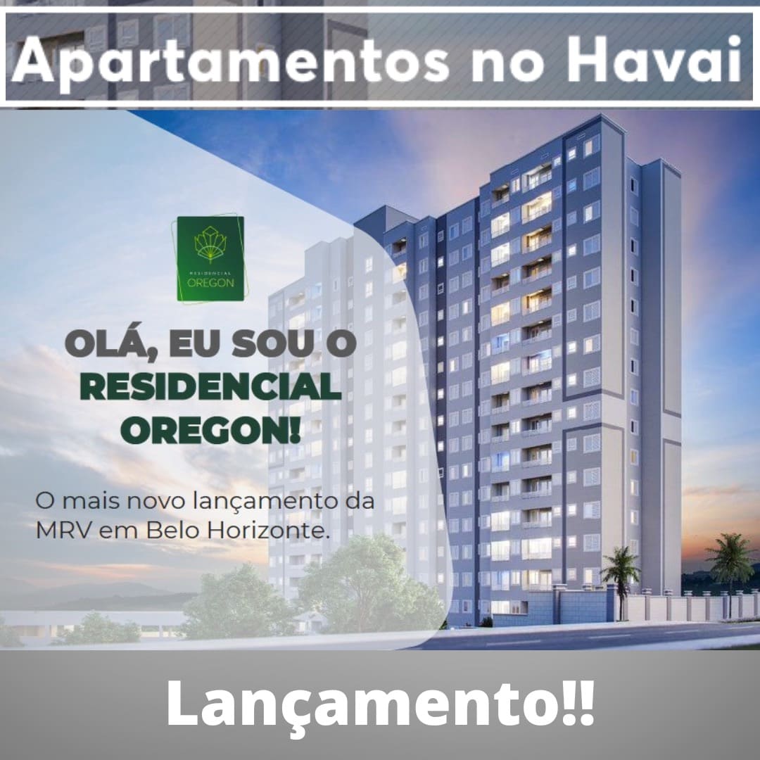Apartamento com 2 Quartos à Venda, 44 m²em Havaí - Belo Horizonte