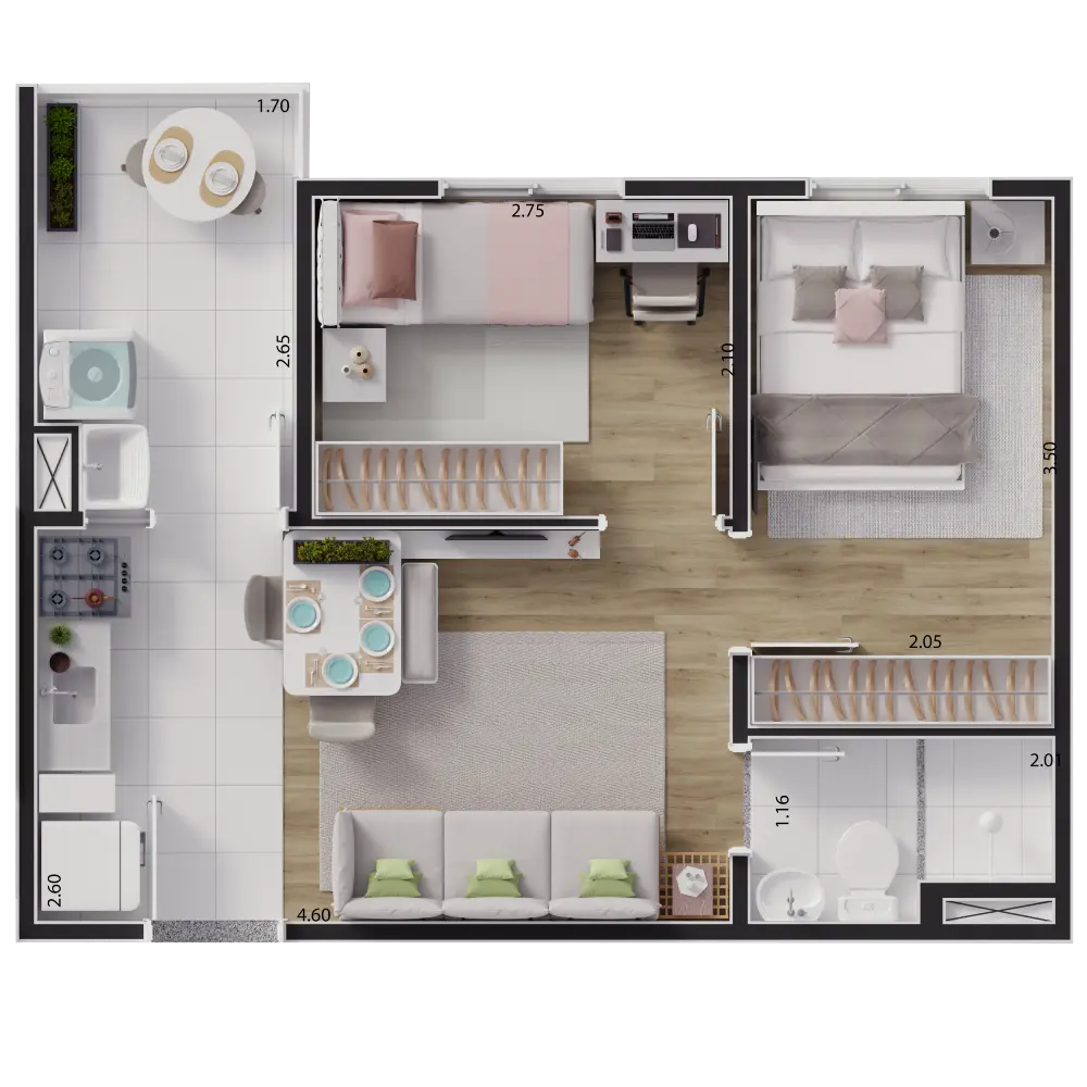 Imagem Apartamento com 2 Quartos à Venda, 36 m²em Jardim São Paulo(Zona Leste) - São Paulo Imagem Apartamento com 2 Quartos à Venda, 36 m²em Jardim São Paulo(Zona Leste) - São Paulo