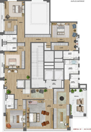 Imagem Apartamento com 4 Quartos à Venda ou Temporada, 370 m²em Moema - São Paulo