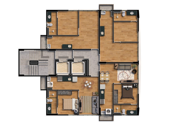 Imagem Apartamento com 1 Quarto à Venda, 33 m² em Graças - Recife