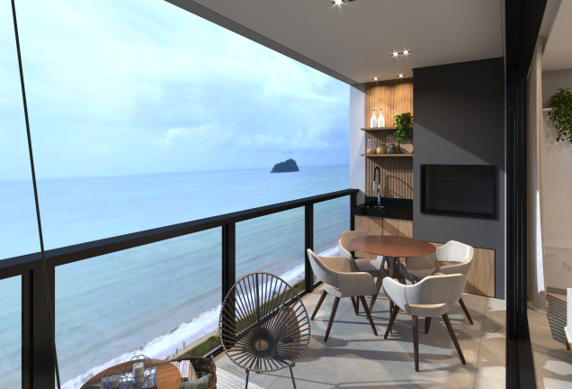 Imagem Apartamento com 3 Quartos à Venda, 140 m²em Itacolomi - Balneário Piçarras