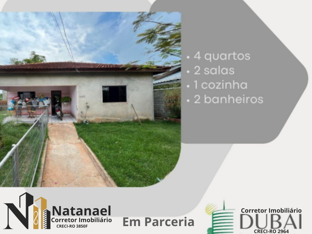 Casa com 4 Quartos à Venda, 712 m²em seringal - Pimenta Bueno