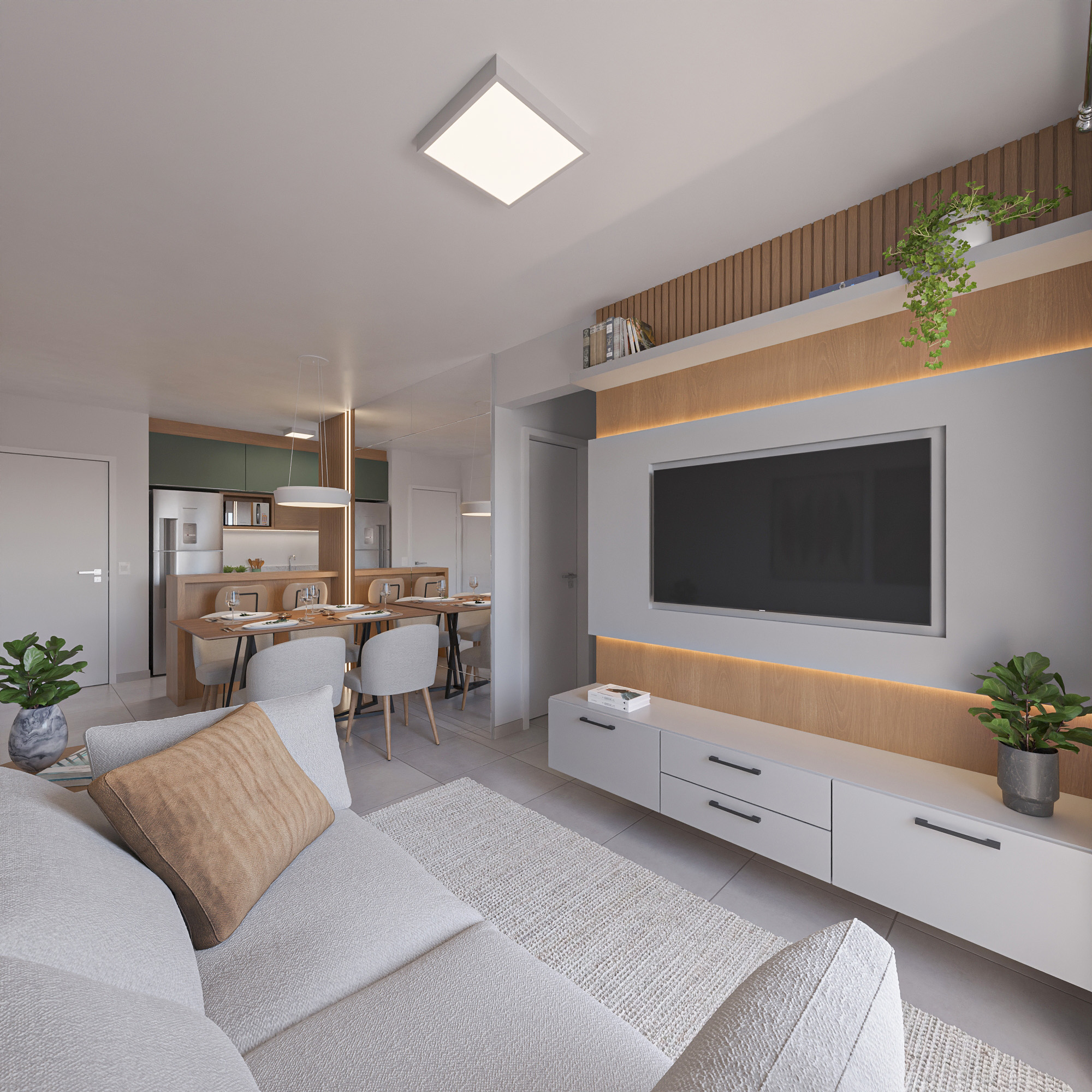 Imagem Apartamento com 2 Quartos à Venda, 55 m²em Humaitá - Tubarão