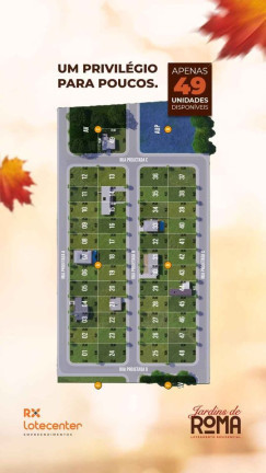 Imagem Terreno à Venda, em Caravággio - Nova Veneza Imagem Terreno à Venda, em Caravággio - Nova Veneza