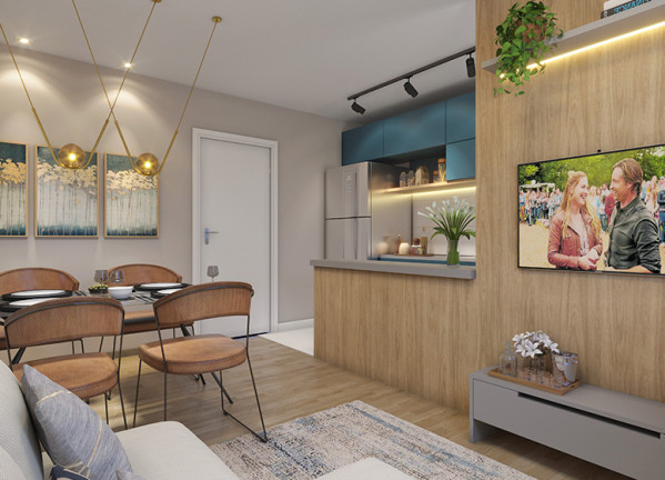 Imagem Apartamento com 2 Quartos à Venda,  em Jardim Helian - São Paulo