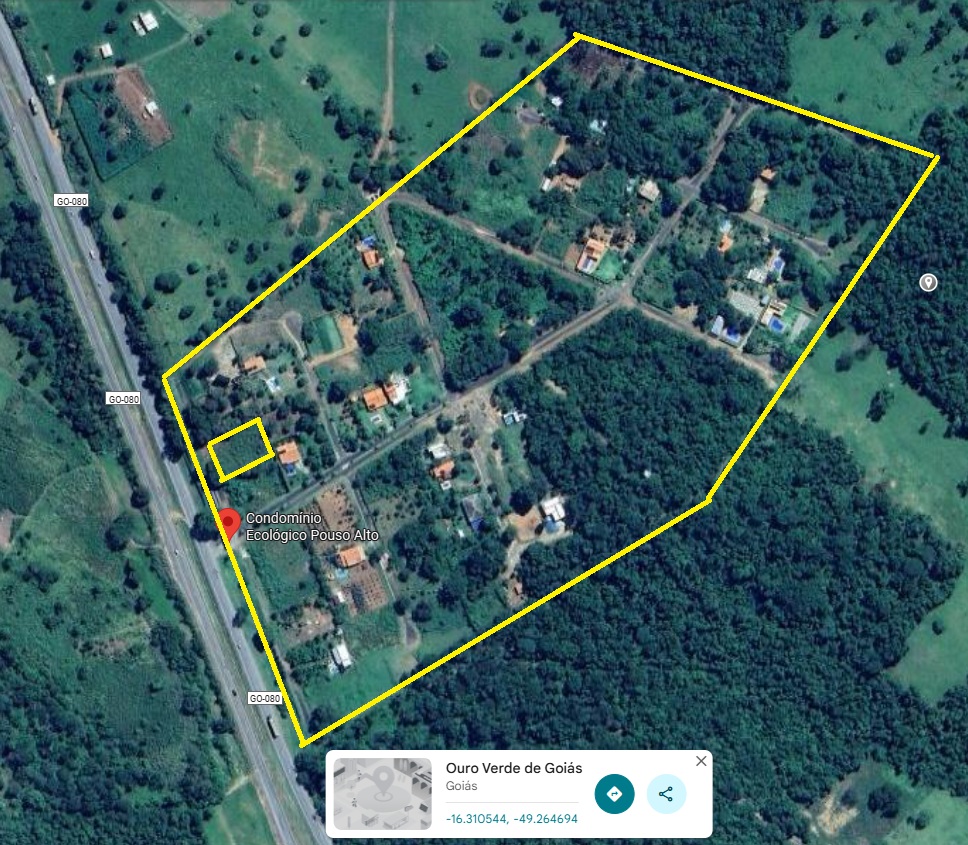 Imagem Terreno em Condomínio à Venda, 1.500 m² em Ouro Verde de Goiás - Ouro Verde de Goiás
