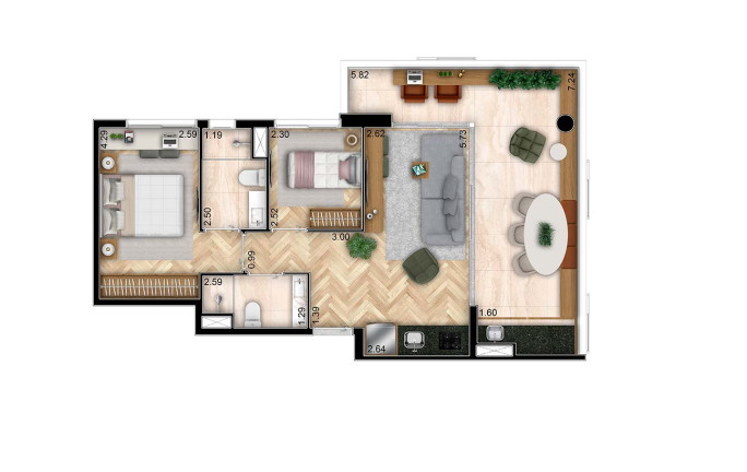 Imagem Apartamento com 1 Quarto à Venda, 35 m² em Butantã - São Paulo
