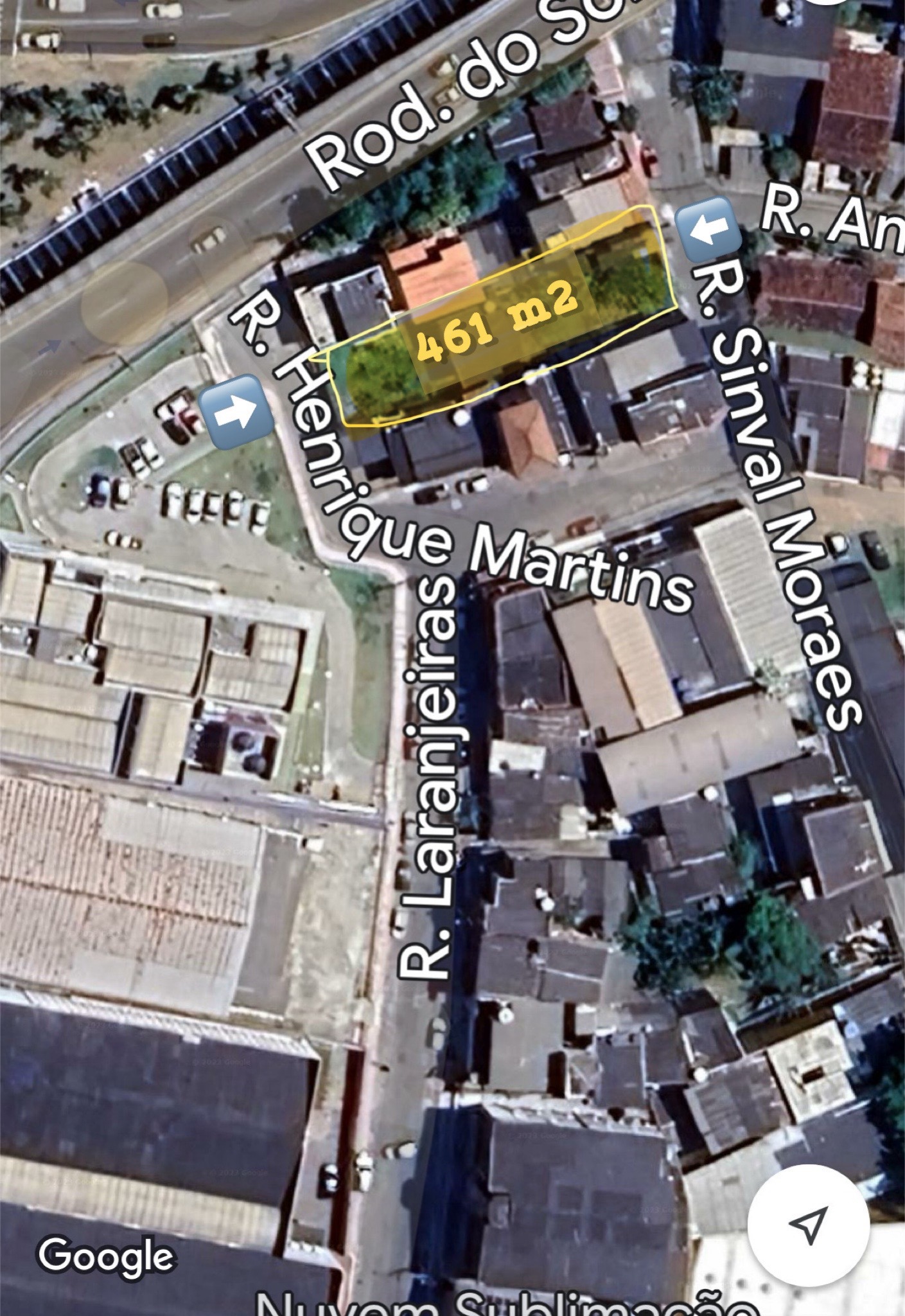 Terreno à Venda, 461 m²em Itapuã - Vila Velha