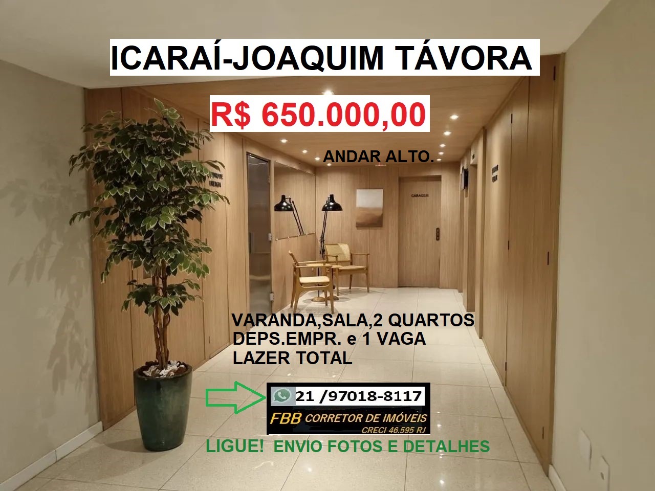 Imagem Apartamento com 2 Quartos à Venda, 62 m² em Icaraí - Niterói Imagem Apartamento com 2 Quartos à Venda, 62 m² em Icaraí - Niterói