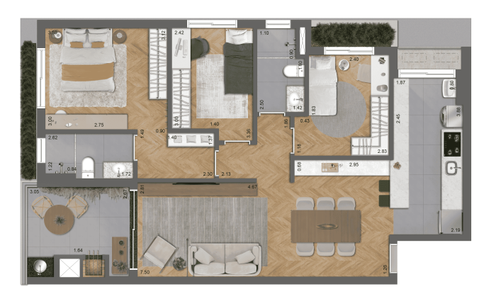 Imagem Apartamento com 3 Quartos à Venda,  em Bigorrilho - Curitiba