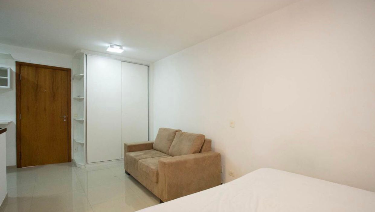 Imagem Apartamento com 1 Quarto para Alugar, 30 m² em Campo Belo - São Paulo
