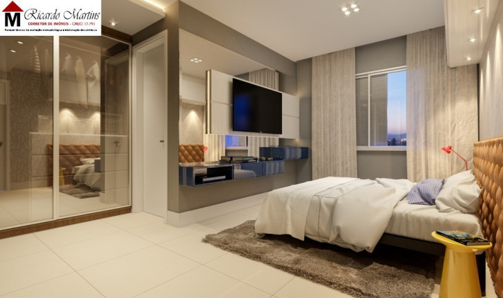 Imagem Apartamento com 3 Quartos à Venda, 92 m² em Santa Bárbara - Criciúma