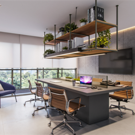 Imagem Apartamento com 1 Quarto à Venda, 39 m² em Brooklin Paulista - São Paulo