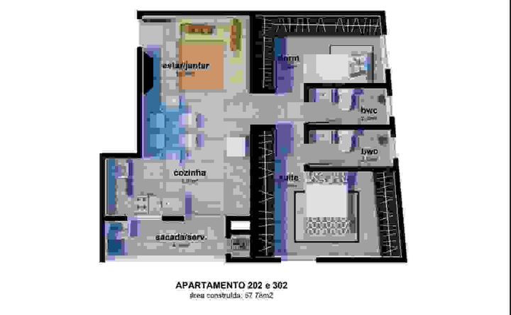 Imagem Apartamento com 2 Quartos à Venda, 45 m² em Ingleses Do Rio Vermelho - Florianópolis