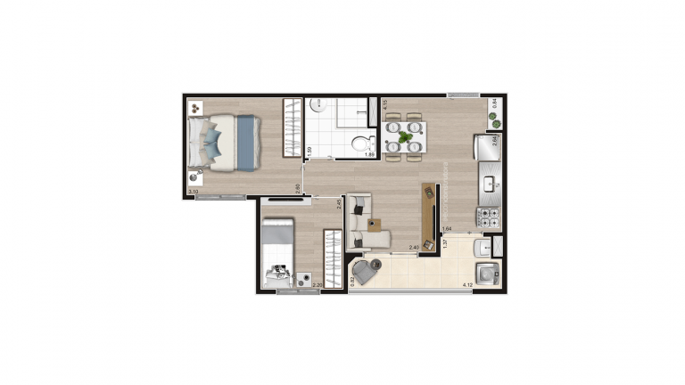 Imagem Apartamento com 2 Quartos à Venda,  em Vila Nova Mazzei - São Paulo