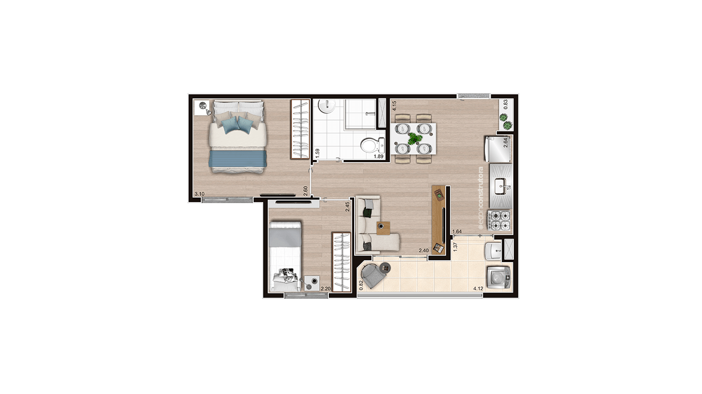 Imagem Apartamento com 2 Quartos à Venda, 50 m² em Parque Vitória - São Paulo Imagem Apartamento com 2 Quartos à Venda, 50 m² em Parque Vitória - São Paulo