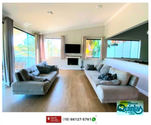 Imagem Casa de Condomínio com 4 Quartos à Venda, 280 m² em Condomínio Quintais de Campo largo - Araçoiaba da Serra Imagem Casa de Condomínio com 4 Quartos à Venda, 280 m² em Condomínio Quintais de Campo largo - Araçoiaba da Serra