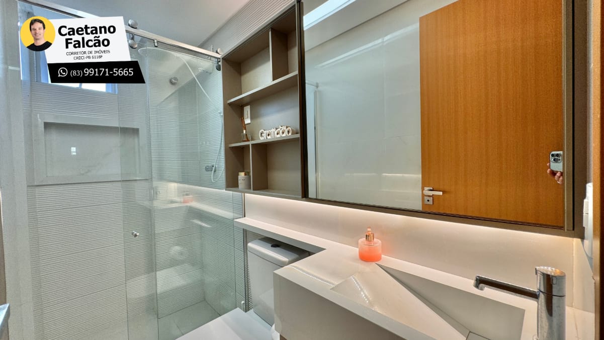 Imagem Apartamento com 3 Quartos à Venda, 160 m²em Bessa - João Pessoa