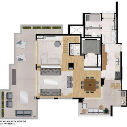 Imagem Apartamento com 3 Quartos à Venda, 153 m² em Jardim - Santo André Imagem Apartamento com 3 Quartos à Venda, 153 m² em Jardim - Santo André
