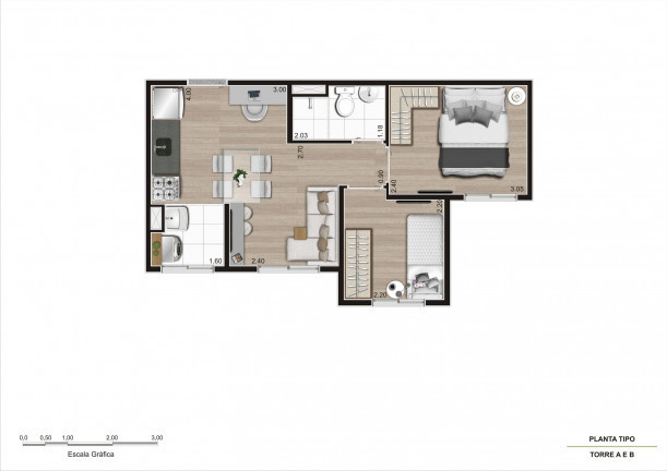 Imagem Apartamento com 2 Quartos à Venda, em Vila Ré - São Paulo Imagem Apartamento com 2 Quartos à Venda, em Vila Ré - São Paulo