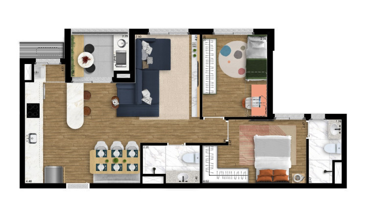 Imagem Apartamento com 2 Quartos à Venda, 50 m²em Centro Cívico - Mogi das Cruzes Imagem Apartamento com 2 Quartos à Venda, 50 m²em Centro Cívico - Mogi das Cruzes