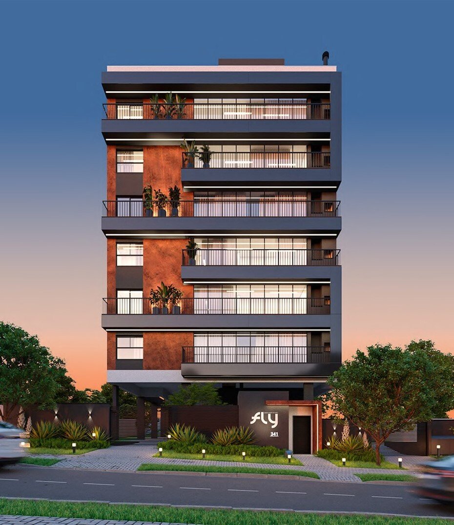 Apartamento com 3 Quartos à Venda, 91 m²em Cabral - Curitiba