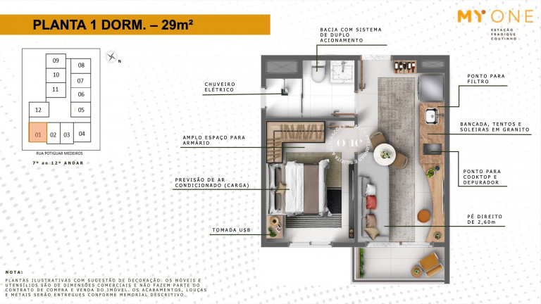 Imagem Apartamento com 1 Quarto à Venda, 25 m² em Pinheiros - São Paulo Imagem Apartamento com 1 Quarto à Venda, 25 m² em Pinheiros - São Paulo