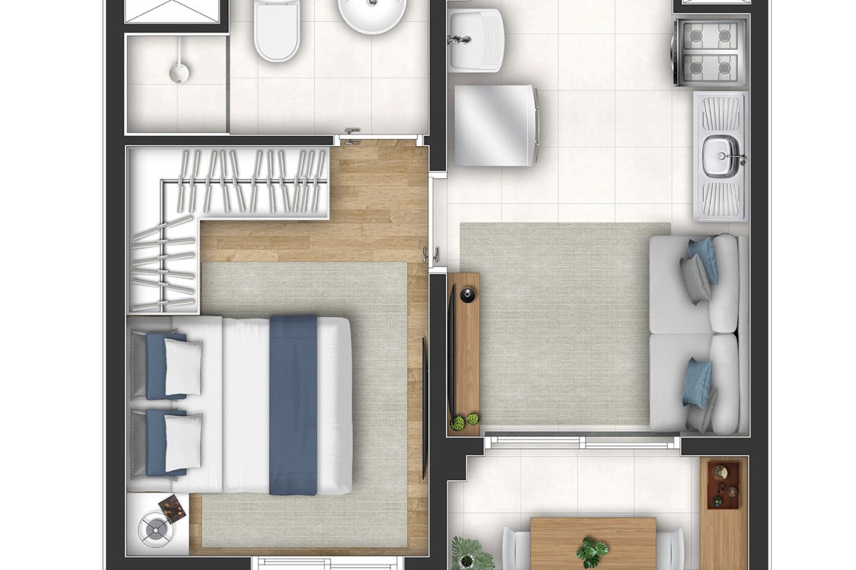 Imagem Apartamento com 1 Quarto à Venda, 25 m²em Jardim Taquaral - São Paulo Imagem Apartamento com 1 Quarto à Venda, 25 m²em Jardim Taquaral - São Paulo