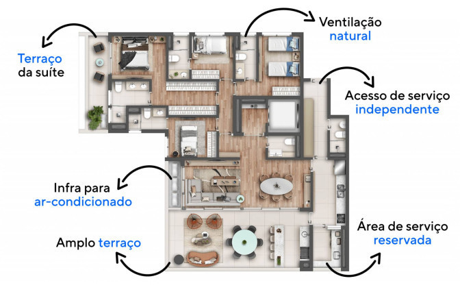 Imagem Apartamento com 4 Quartos à Venda, 184 m² em Perdizes - São Paulo