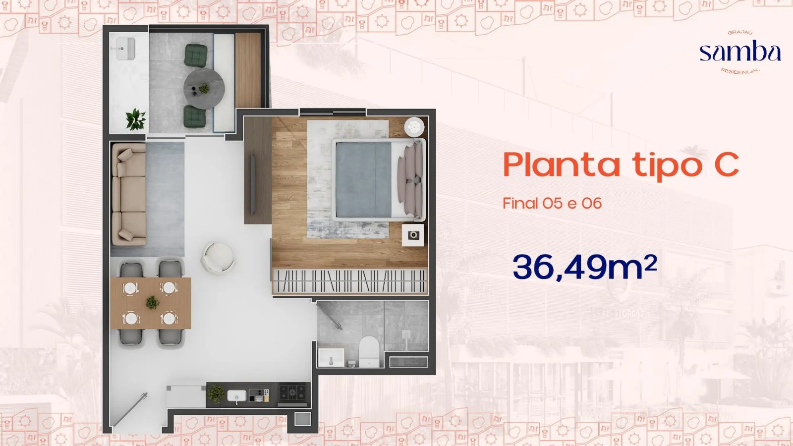 Imagem Apartamento com 1 Quarto à Venda, 43 m² em Vila Isabel - Rio de Janeiro