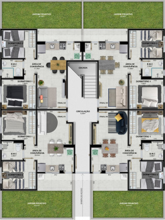 Imagem Apartamento com 2 Quartos à Venda, 46 m²em São Defende - Criciúma Imagem Apartamento com 2 Quartos à Venda, 46 m²em São Defende - Criciúma
