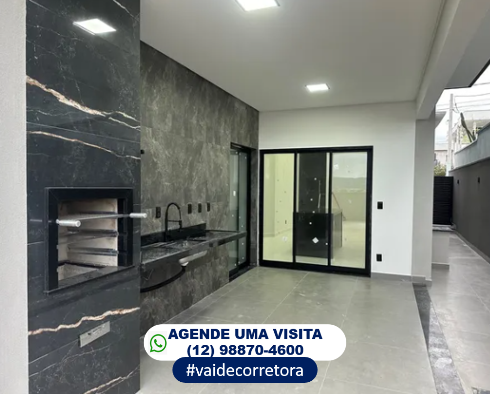 Imagem Casa de Condomínio com 3 Quartos à Venda, 135 m²em Caçapava Velha - Caçapava