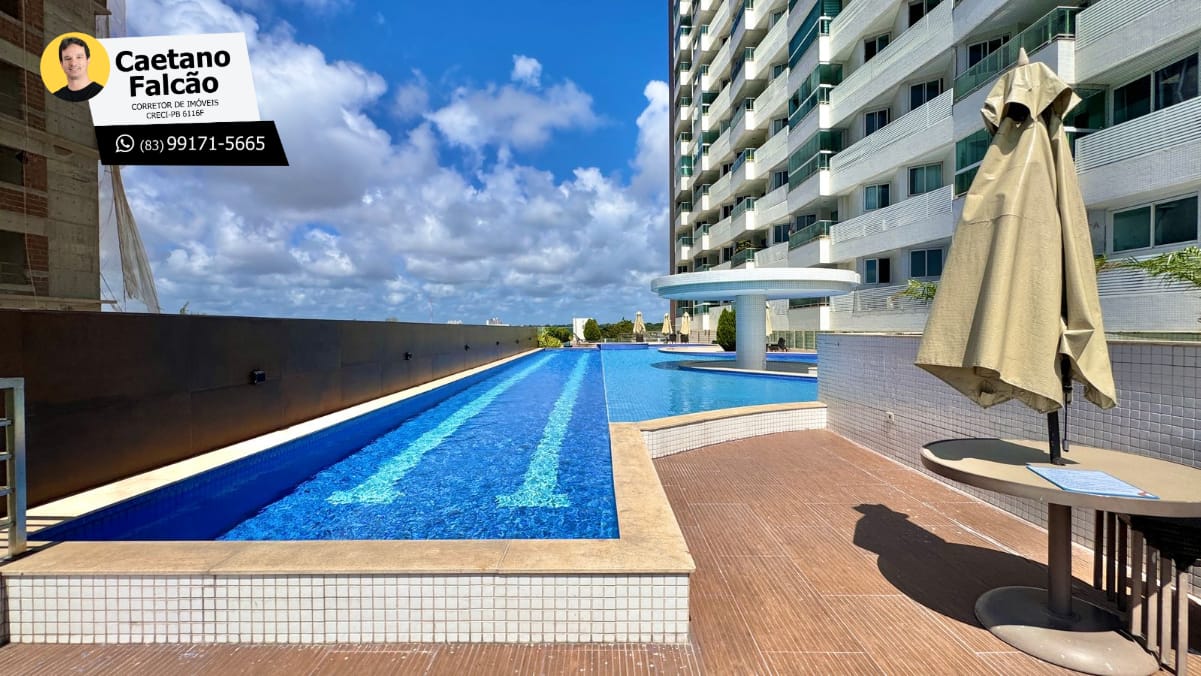 Imagem Apartamento com 2 Quartos para Alugar, 68 m² em Altiplano Cabo Branco - João Pessoa