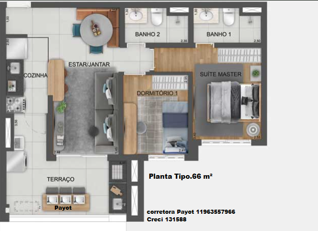 Imagem Apartamento com 4 Quartos à Venda, 135 m² em Mooca - São Paulo