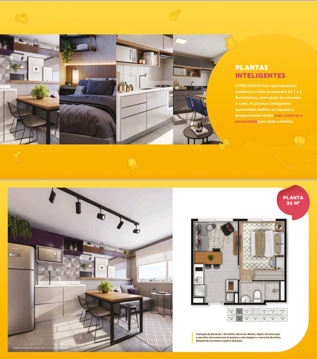 Imagem Apartamento com 2 Quartos à Venda, 36 m²em Veloso - Osasco