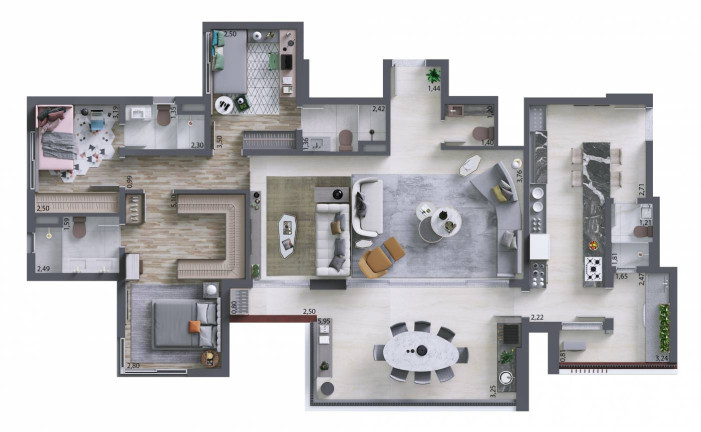Imagem Apartamento com 3 Quartos à Venda, em Perdizes - São Paulo Imagem Apartamento com 3 Quartos à Venda, em Perdizes - São Paulo