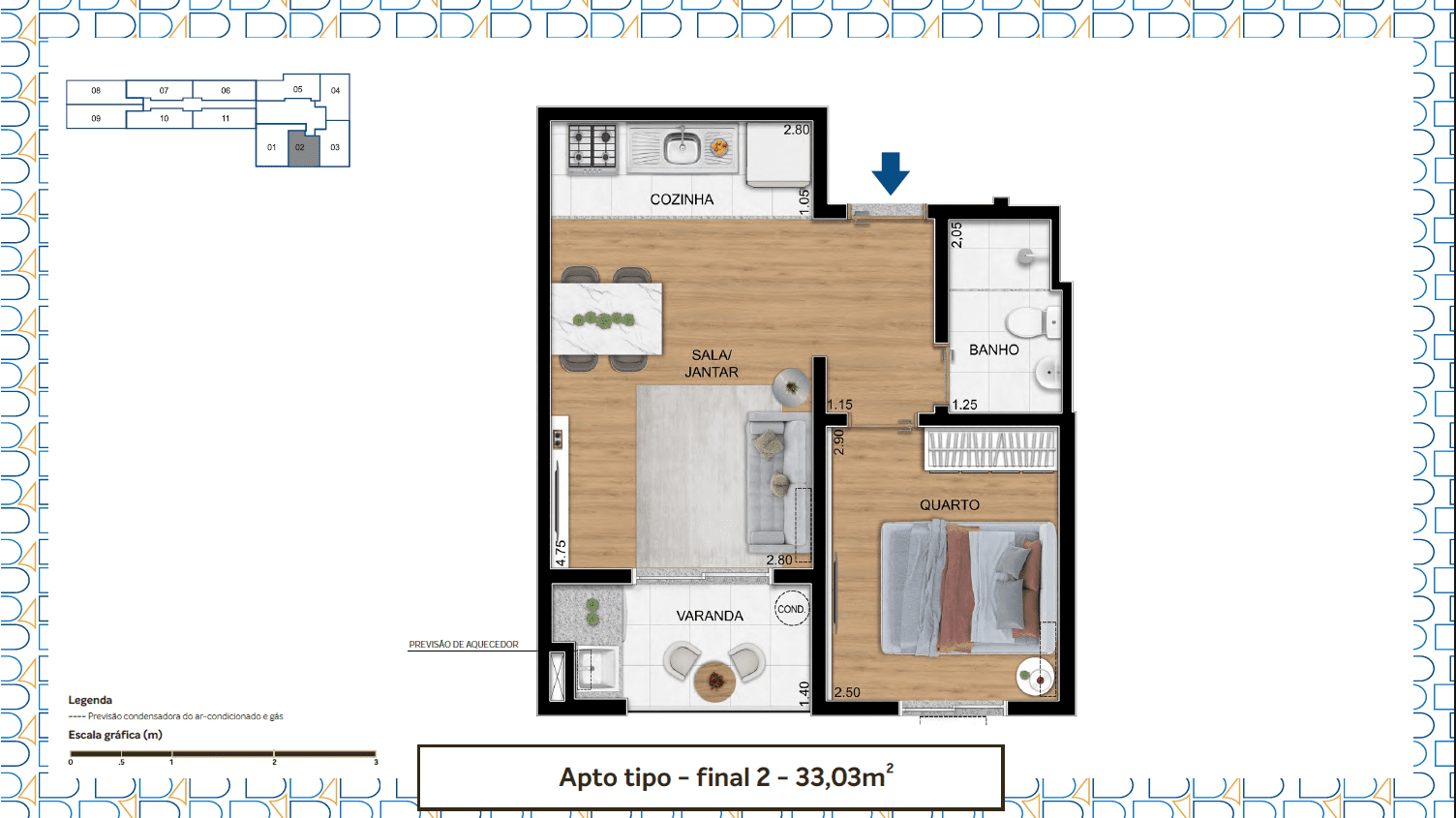 Imagem Apartamento com 2 Quartos à Venda, 45 m² em Todos os Santos - Rio de Janeiro